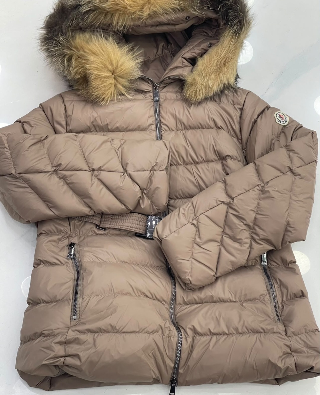 Jaqueta Moncler Nude