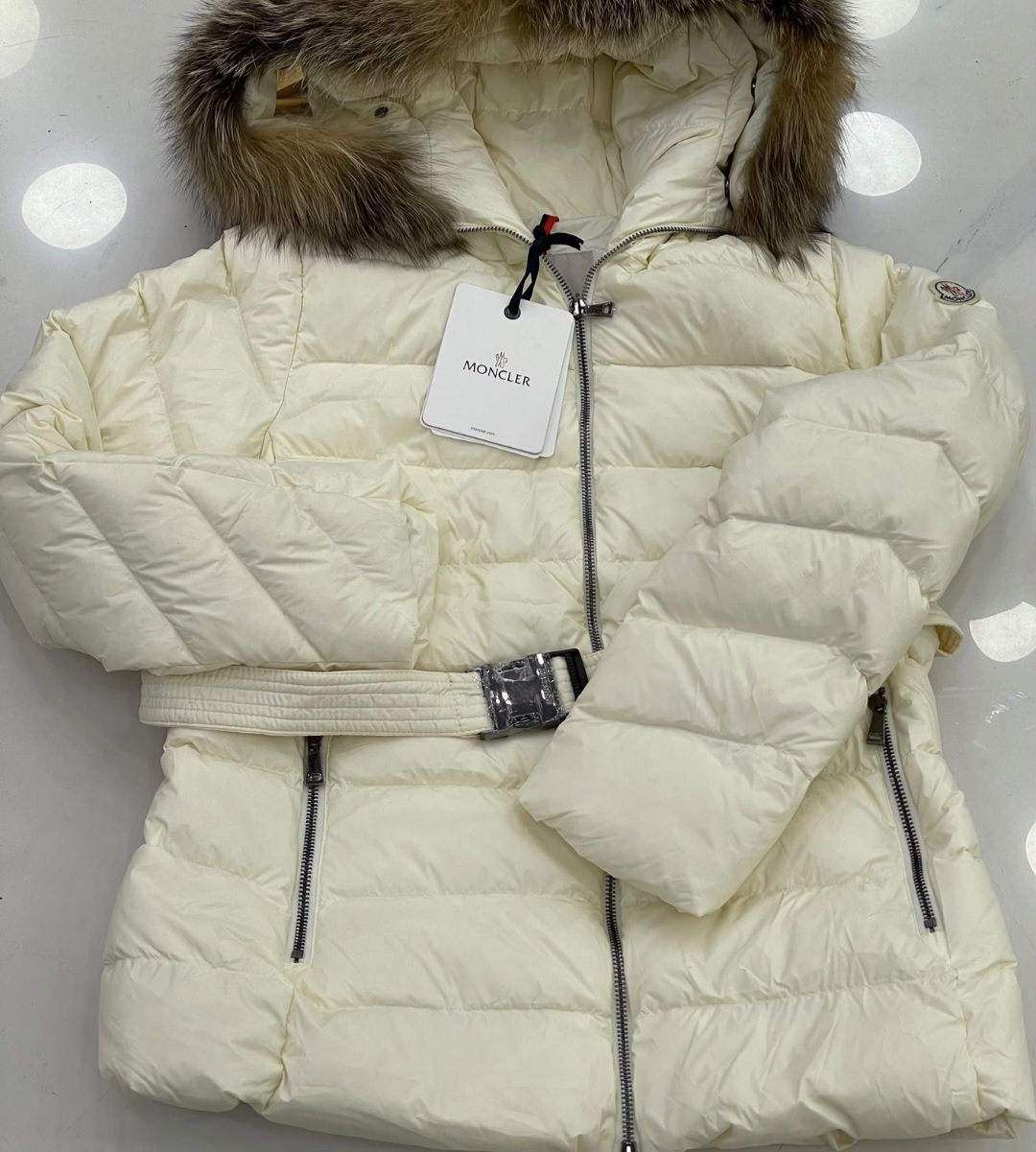 Jaqueta Moncler Offwhite
