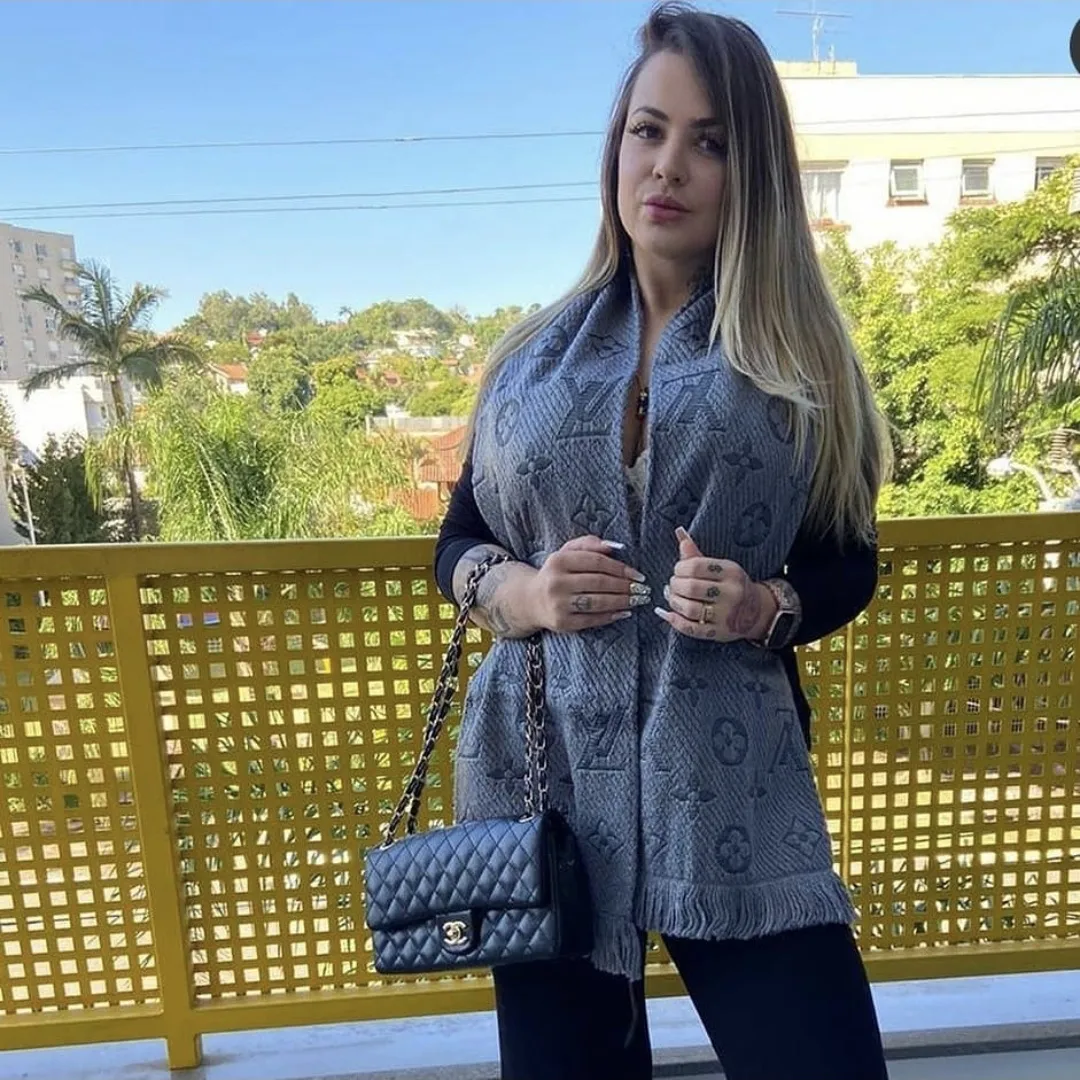 Cachecol Louis Vuitton de lã 
