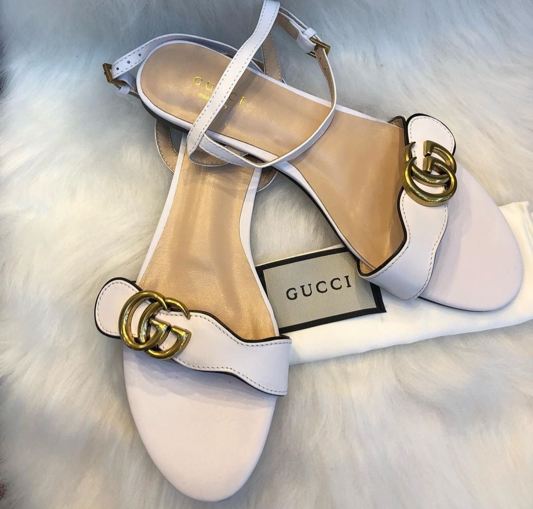 Sandália Gucci Branca 