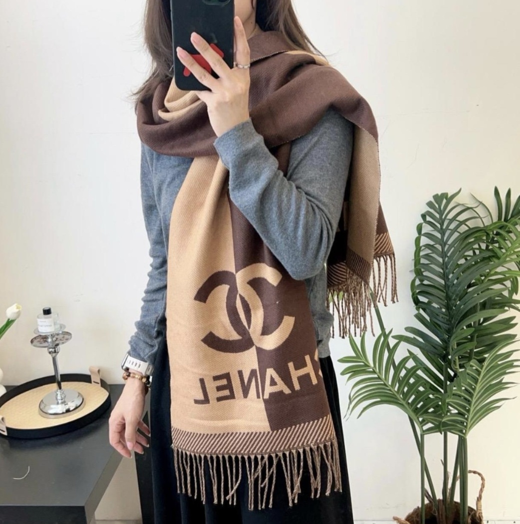 Echarpe Chanel franja