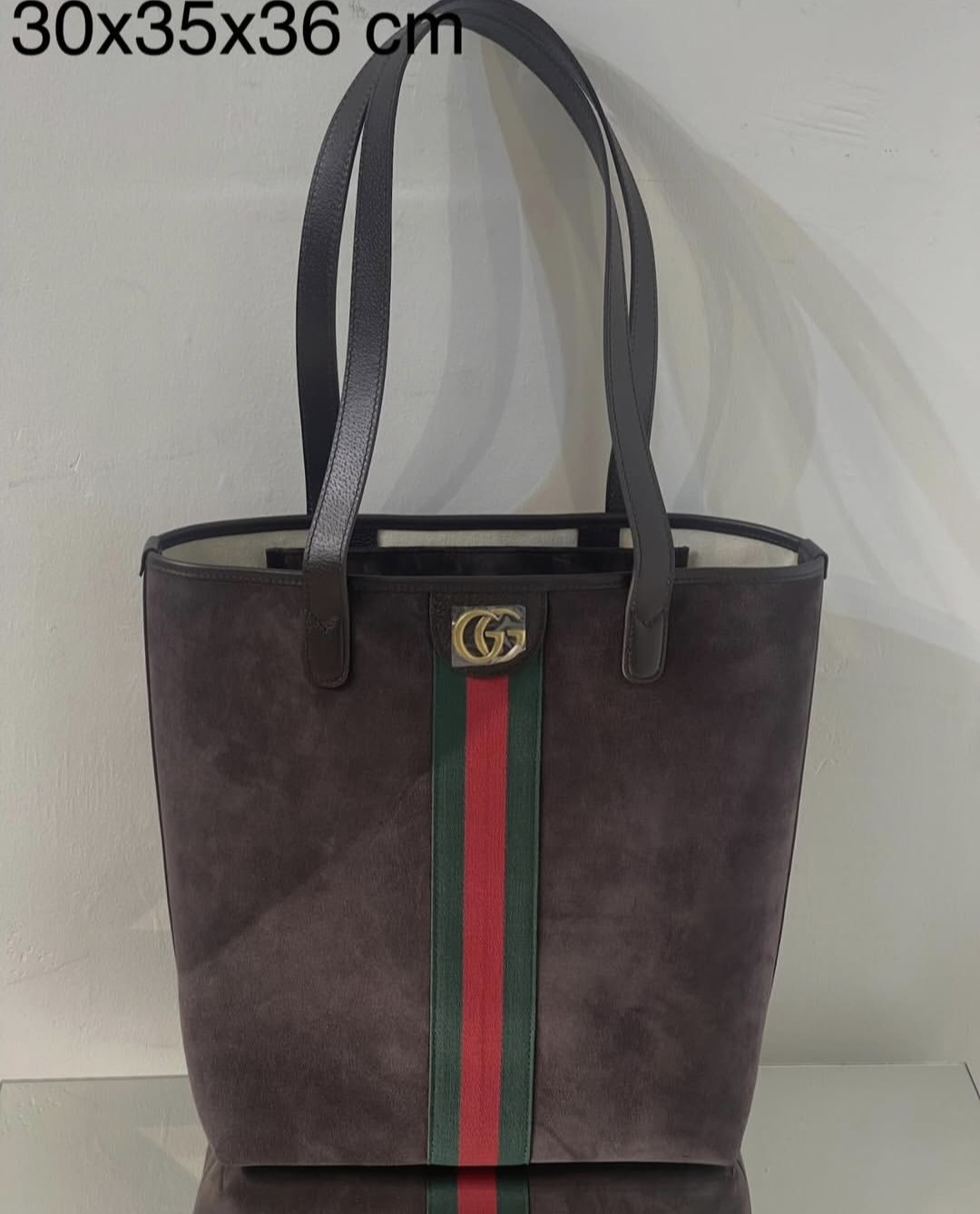 Bolsa Tote Gucci veludo 