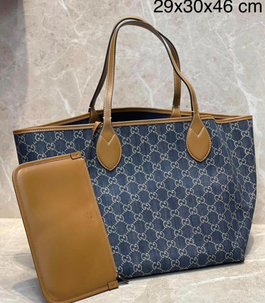 Bolsa Gucci Tote Denim 
