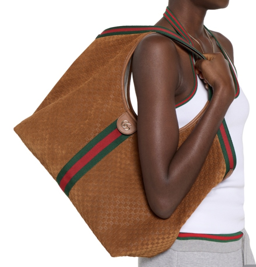 Bolsa Gucci  Giglio camurça 