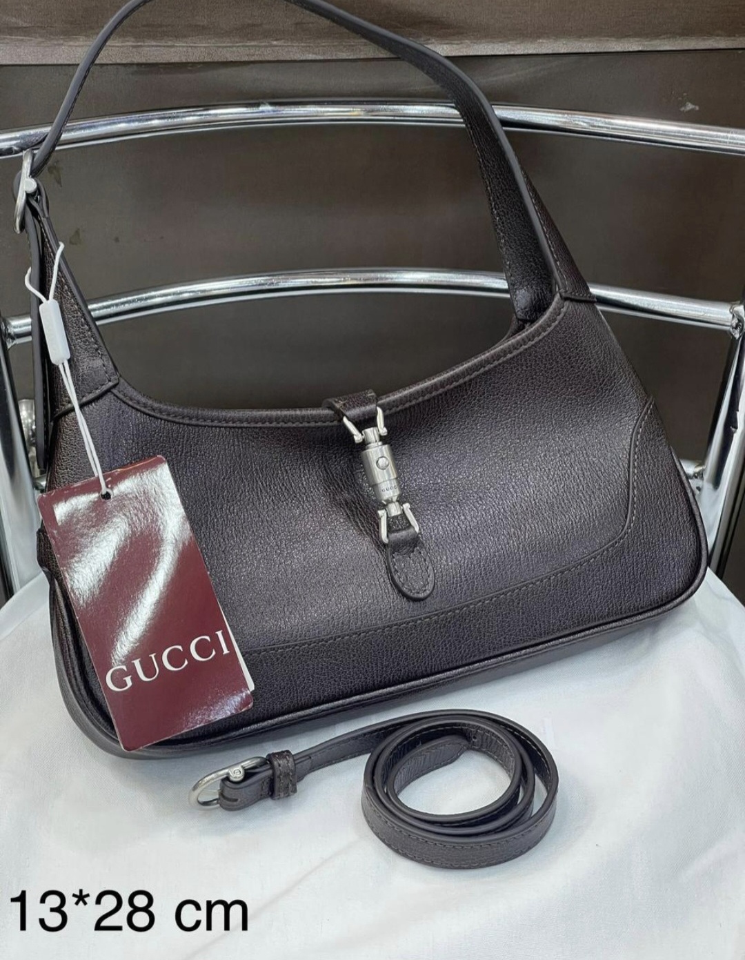 Bolsa Gucci Jackie em couro 