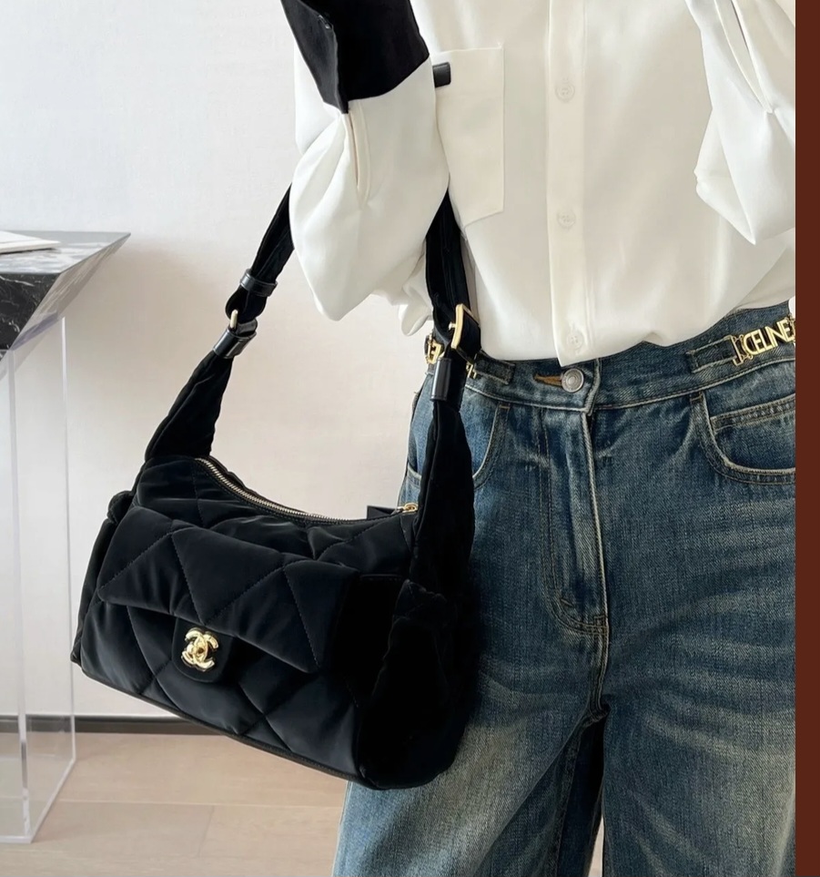 Bolsa Chanel Veludo 