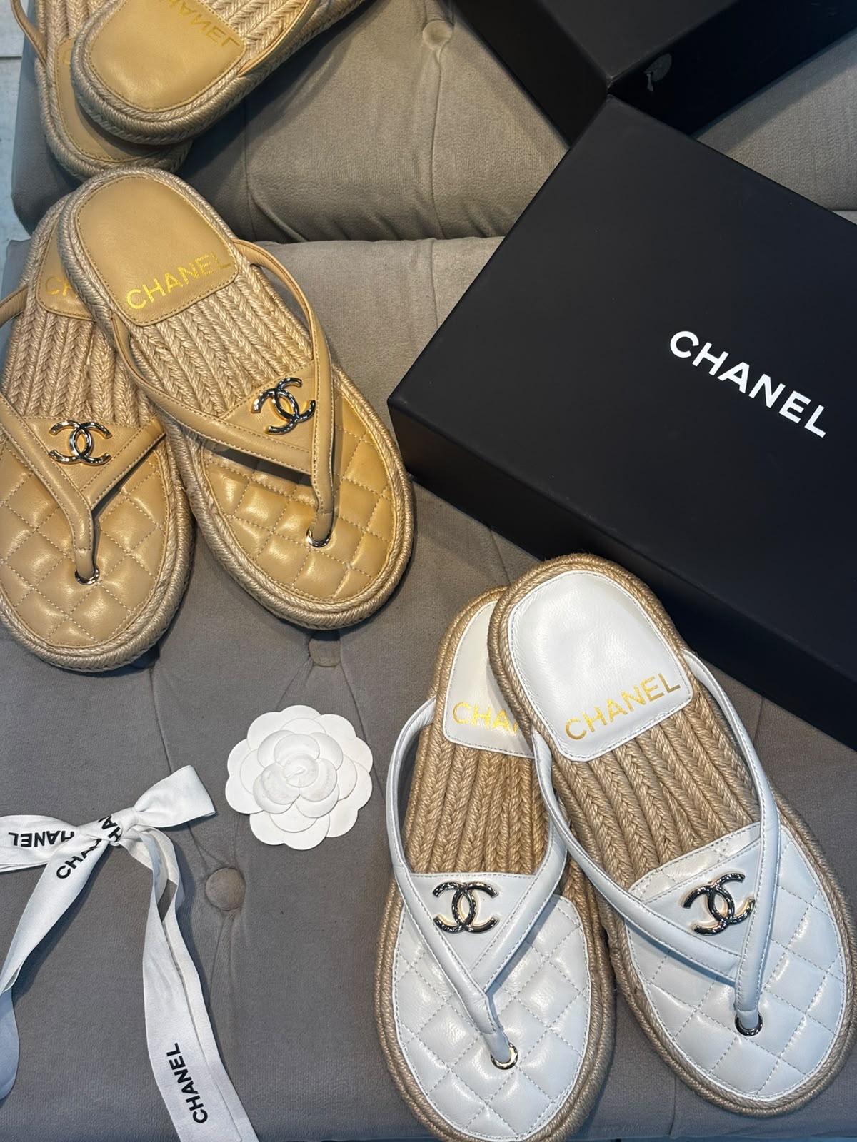 Rasteira Chanel 