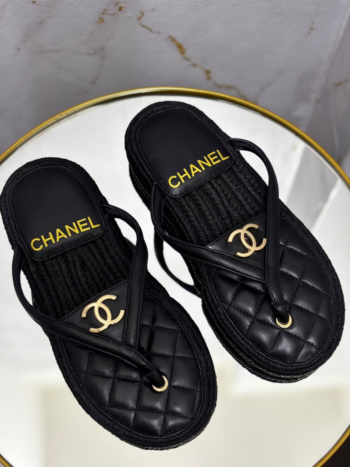 Rasteira Chanel C