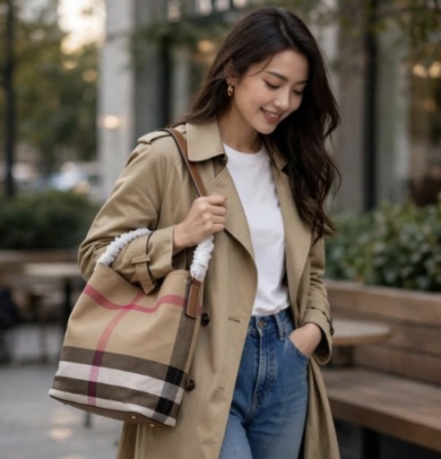 Bolsa Hobo Burberry 